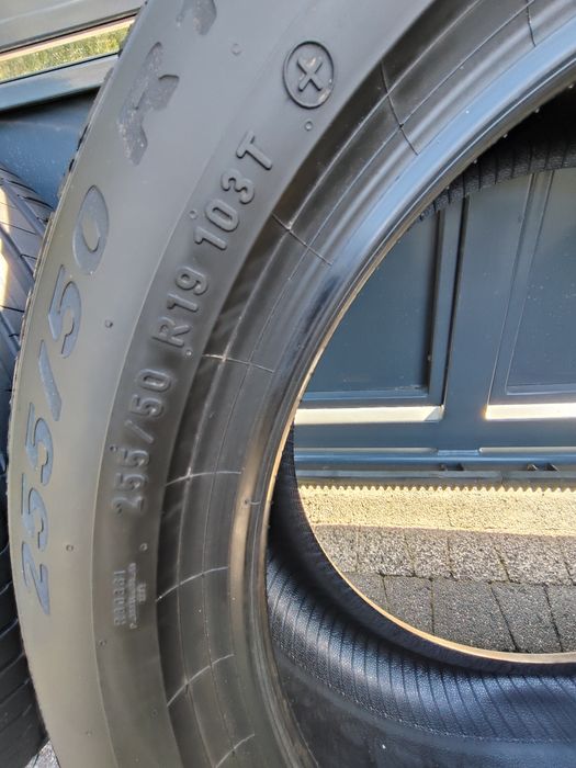 255/50/19 Pirelli lato nowe