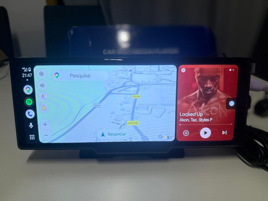 Carplay e Android Auto Portátil 10.26 Polegadas