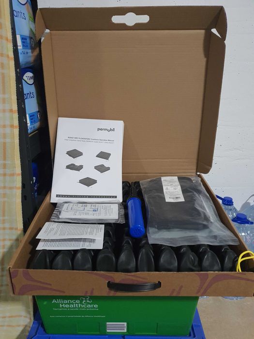 Almofada nova de baixo perfil.