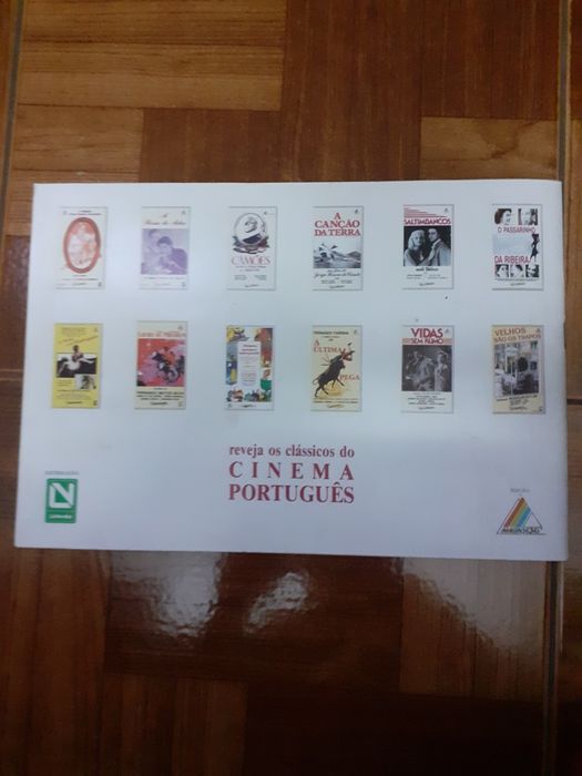 Caderneta cromos Cinema Português,  1993