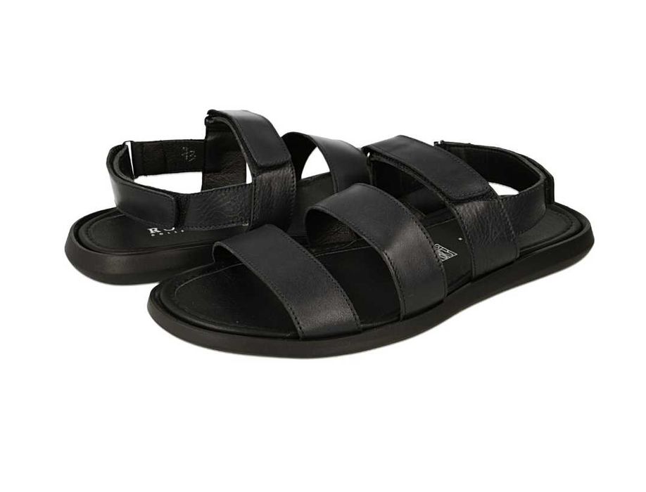 Кожанные мужские босоножки 43р.