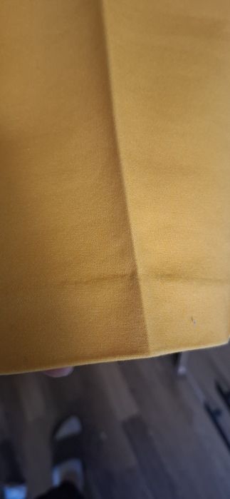 Żółte spodnie garniturowe eleganckie 36 s biurowe