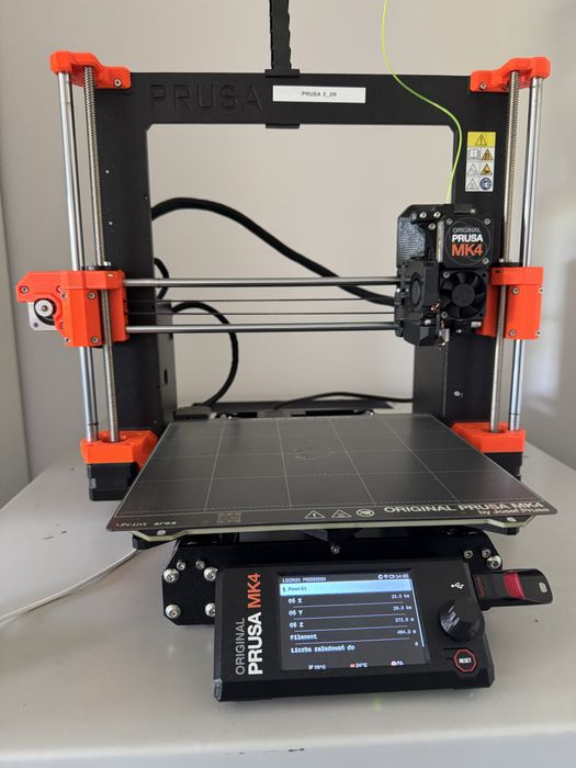 Prusa mk4 mały przebieg