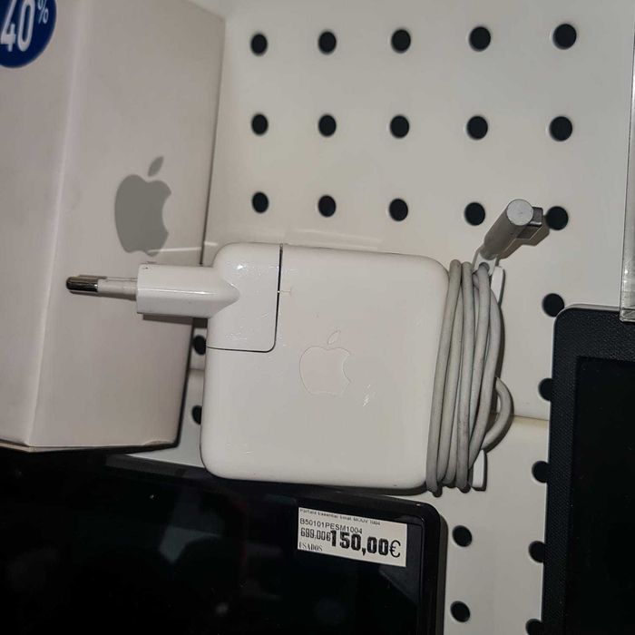 Carregador Original Apple MagSafe – Testado e Funcional