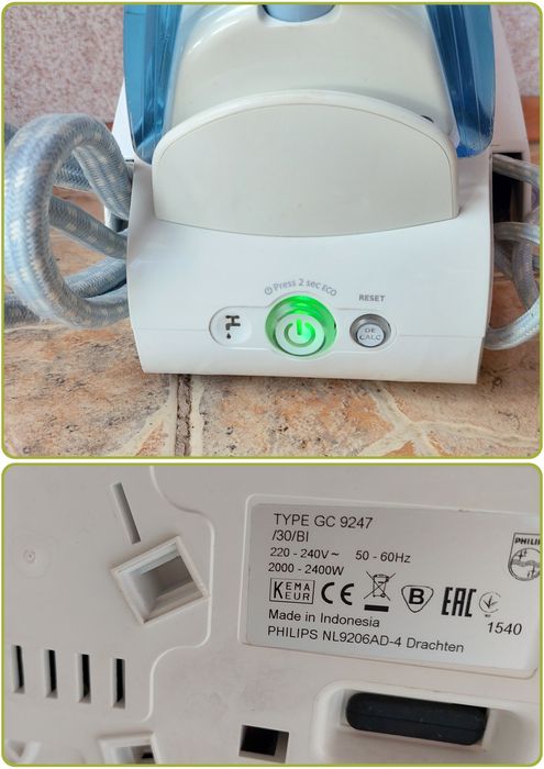 Парова станція Філіпс philips  парогенератор парова праска утюг