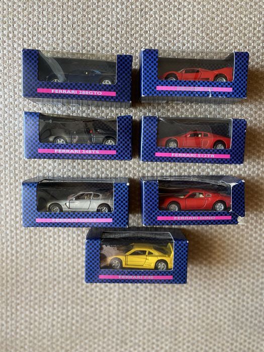 Miniaturas Ferrari Embaladas - Valor Unitário - anos 90