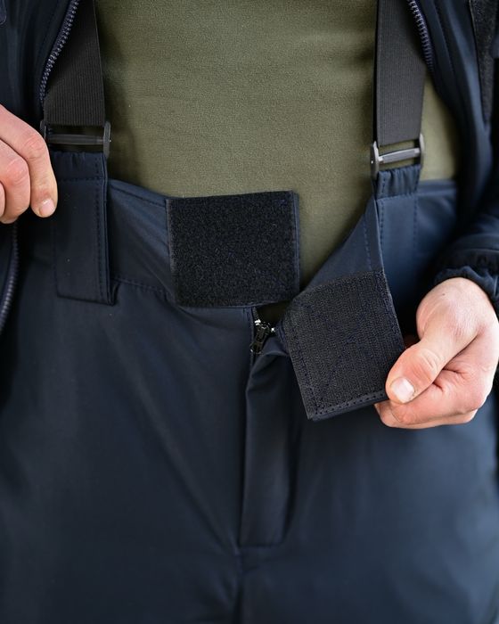 Зимовий тактичний костюм для ДСНС темно синій комплект NORTHERN