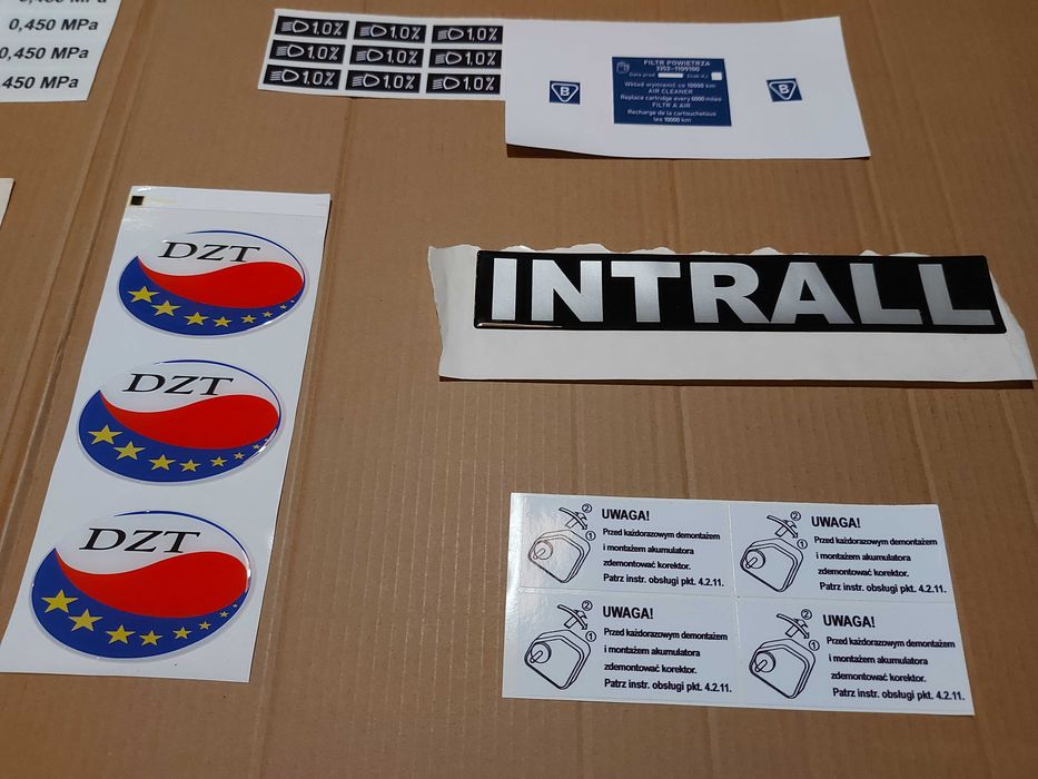 Lublin emblemat napis znak naklejka logo