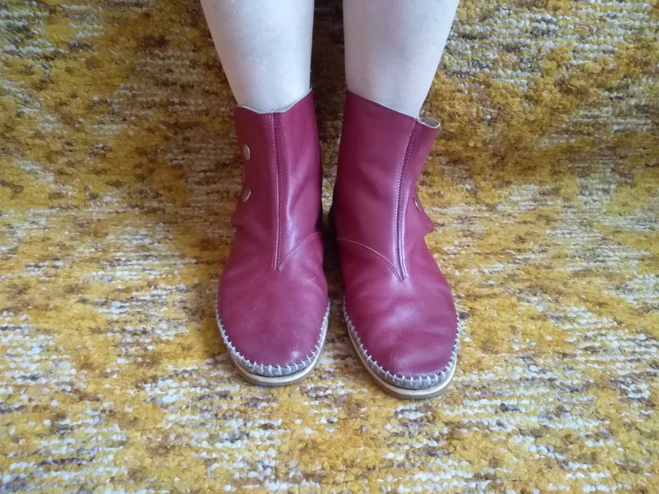 Wiosenno jesienne buty za kostkę r. 37,5