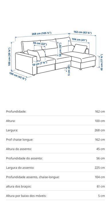 Sofa 3 Lugares | Ikea
