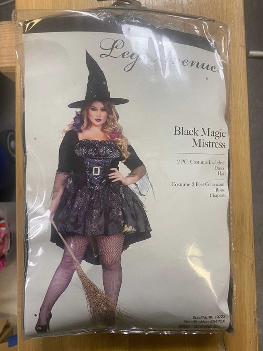 Strój czarownicy XL