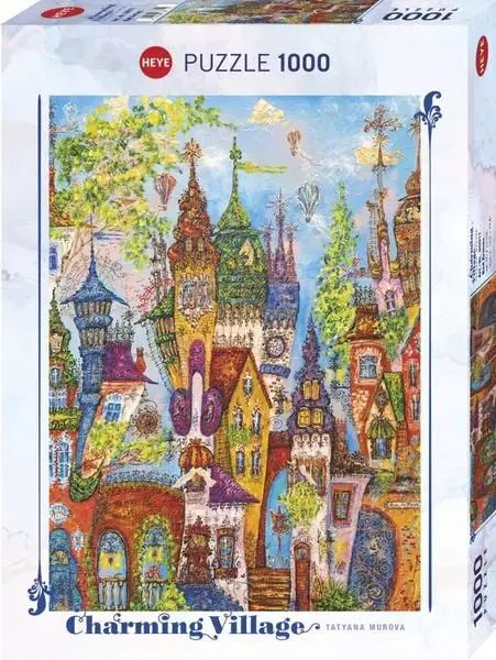 Puzzle 1000 Elementów. Czerwone Łuki. Heye
