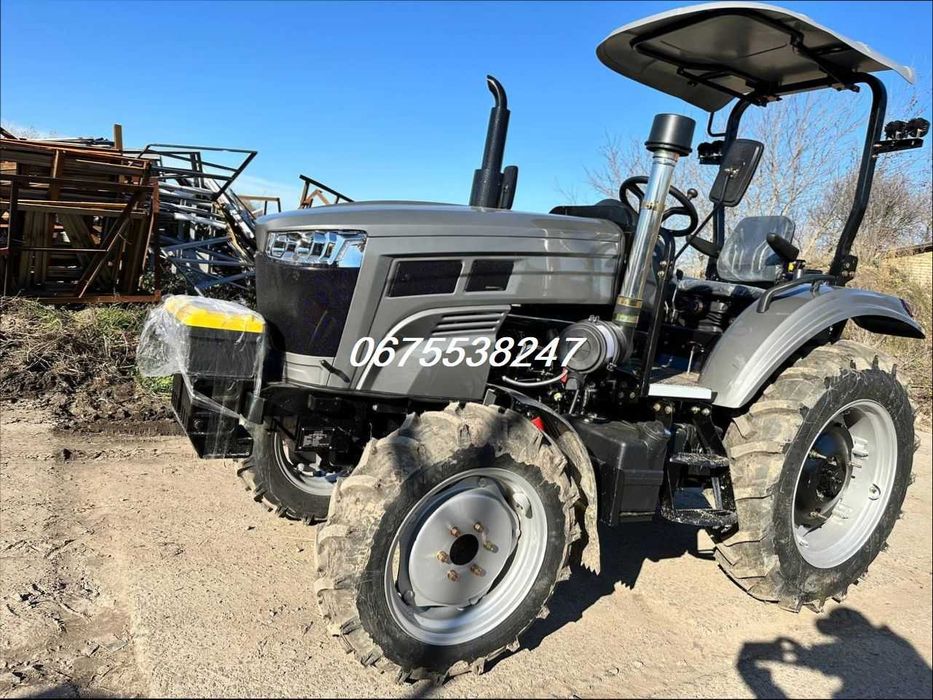 Трактор Скаут TE-504 SR*50к.с.*4х4*Доставка-О*Козирок*СІРИЙ!