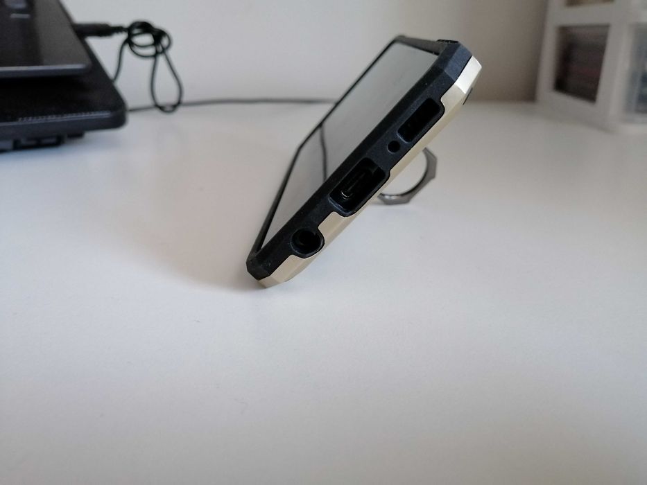 Rezerwacja Czarne Pancerne Etui dla Redmi Note 10 / Redmi Note 10S