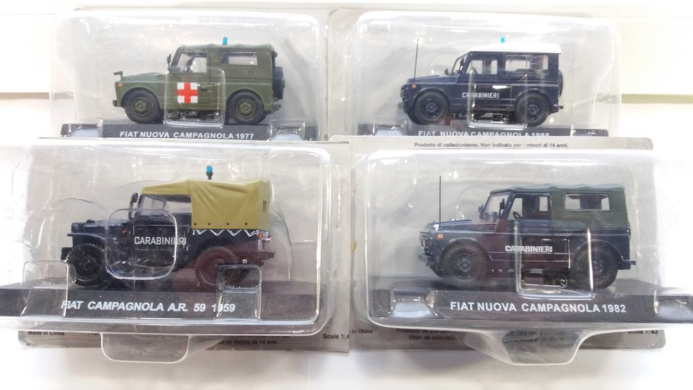 Fiat Nuova Campagnola rok 1959/1977/1982/1985 Carabinieri/Ambulans