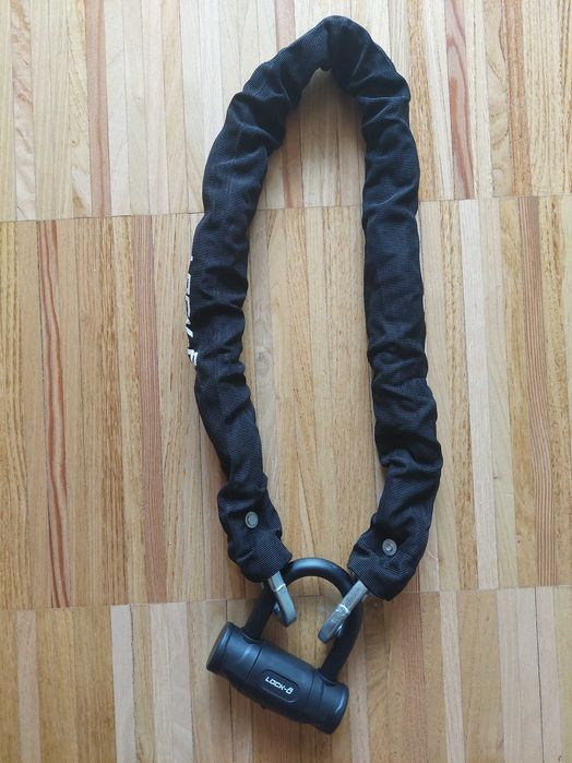 Corrente LOCK-O Chain Lock 1M Black