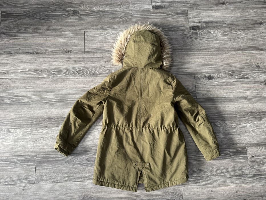 Kurtka zimowa ocieplana parka Zara 164