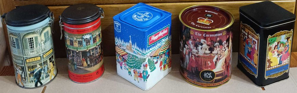Коробка жестяная