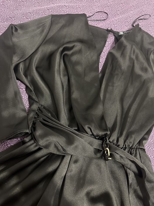 Комбінезон ромпер атласний Zara