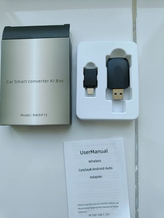 Бездротовий Carplay AI Box Android Auto Plug and Play