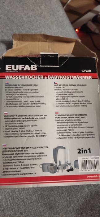 Czajnik turystyczny podgrzewacz