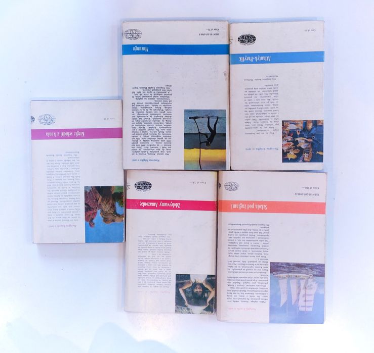 Seria 5 książek Naokoło Świata "Moje góry, dziennik jednego roku.."