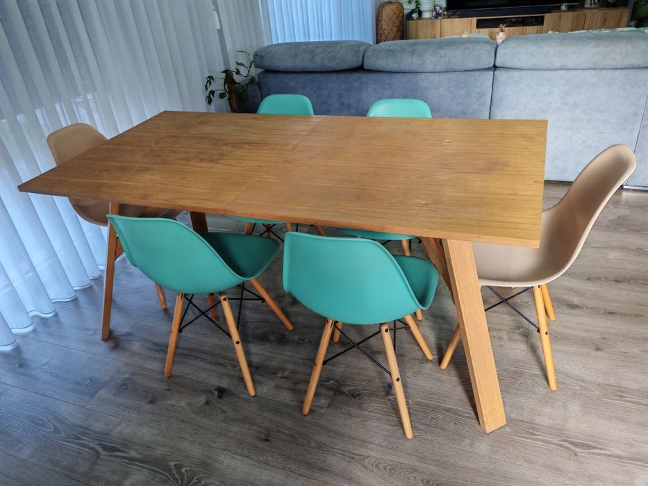 Conjunto cadeiras rosa/toupe