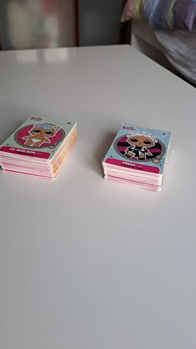 Lote 124 cartas LOL da Panini