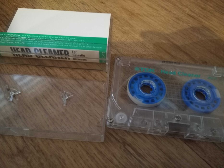 Kaseta TDK Head Cleaner HCL-11 oryginał unikat okazja cenowa
