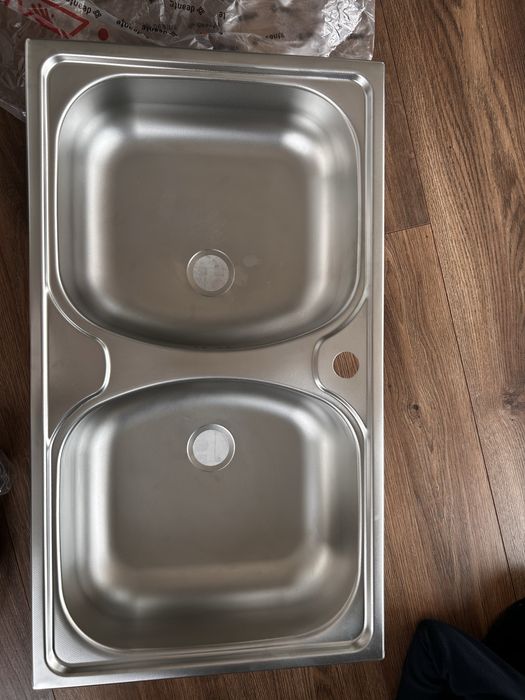 Zlewozmywak dwukomorowy