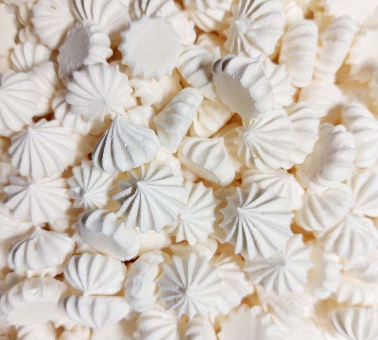 Bezy małe różowo niebieskie pastelowe 30g