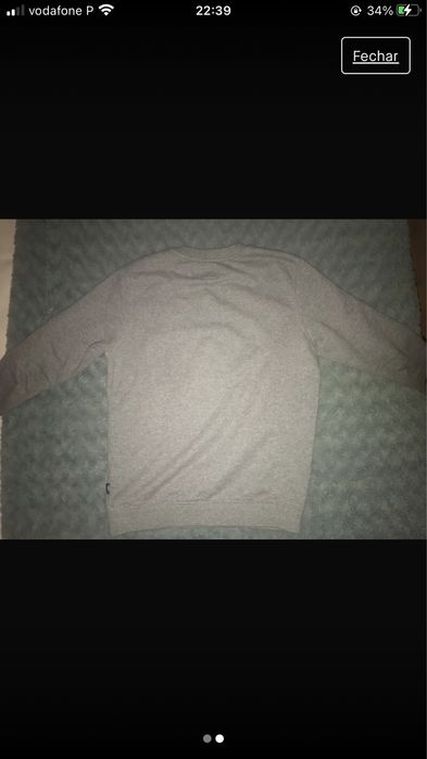 Sweat Vans cinzenta nova