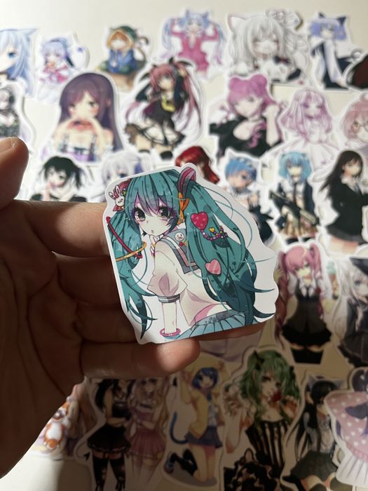 Стикеры, аниме, наклейки с аниме