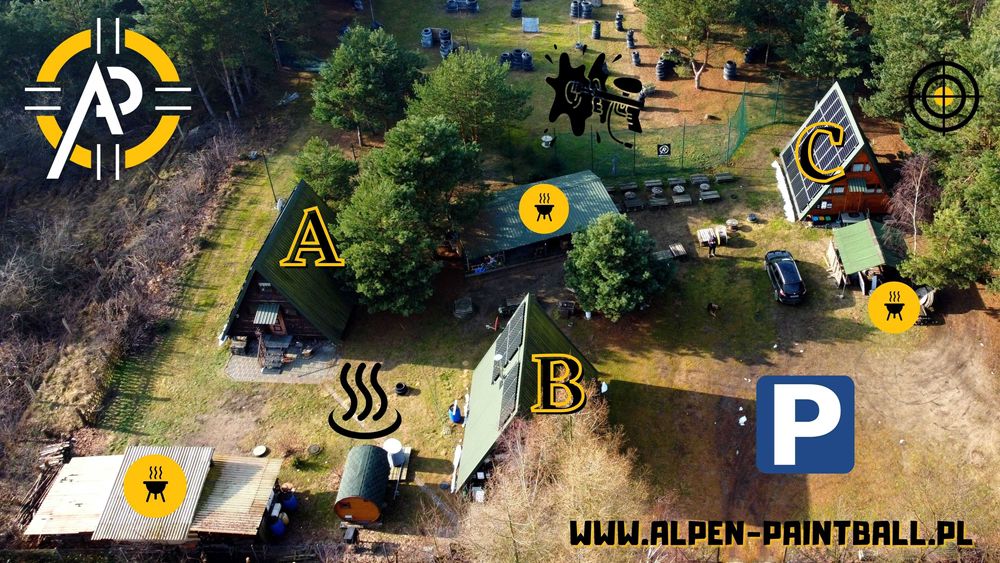 PAINTBALL Bydgoszcz Fordon wieczór kawalerski urodziny z noclegiem