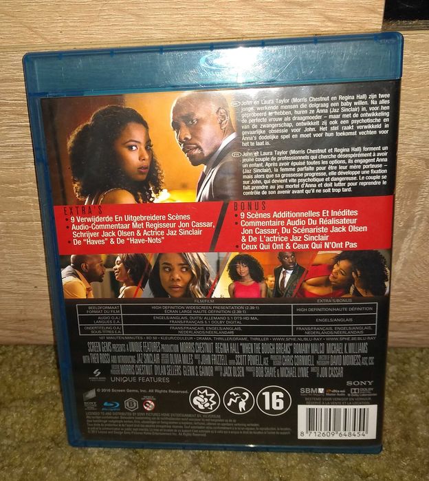 When the Bough Breaks / Kołysz się dziecino / Blu-Ray / bdb + /