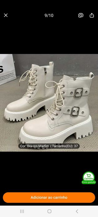 Wow!  Um charme de bota em estilo e conforto
