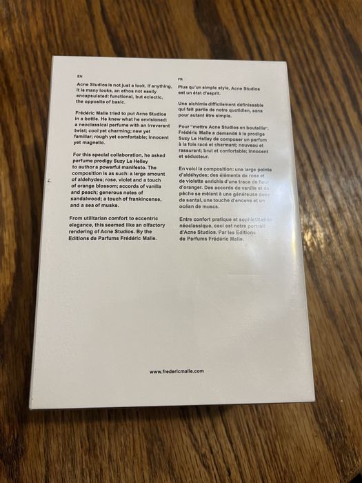 Frederic Malle Acne Studios 100 мл