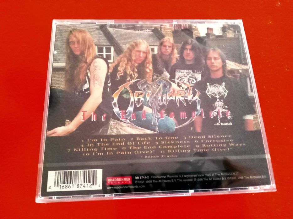 Obituary - " The End Complete " ,,, CD selado