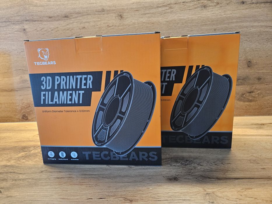 Filament ABS przezroczysty 2 x 1kg