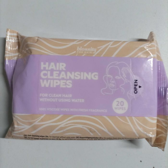 Chusteczki do włosów Blossity Hair Cleansing Wipes