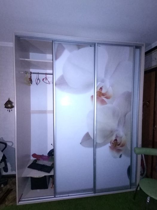 Срочно! Шкаф купе с рисунком