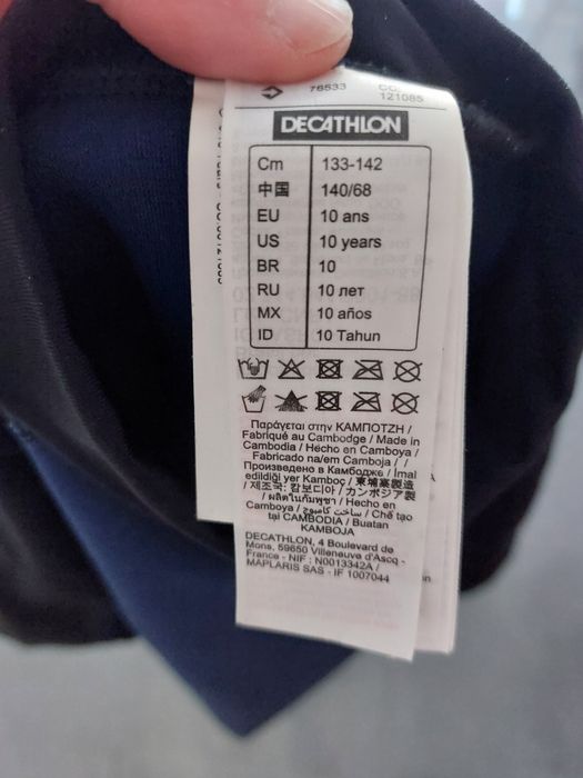 Lycra Neopren 1.5mn - 10 anos (133 a 142cm)