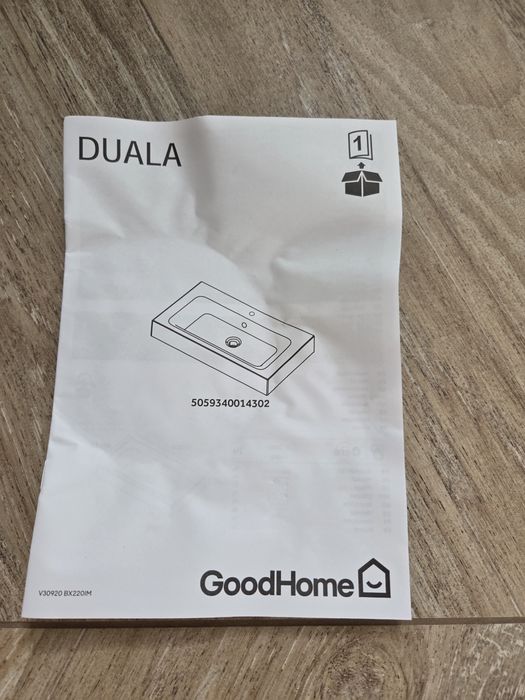 Umywalka konglomeratowa