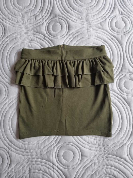 Spódniczka mini z baskinką, Amisu, rozmiar 36