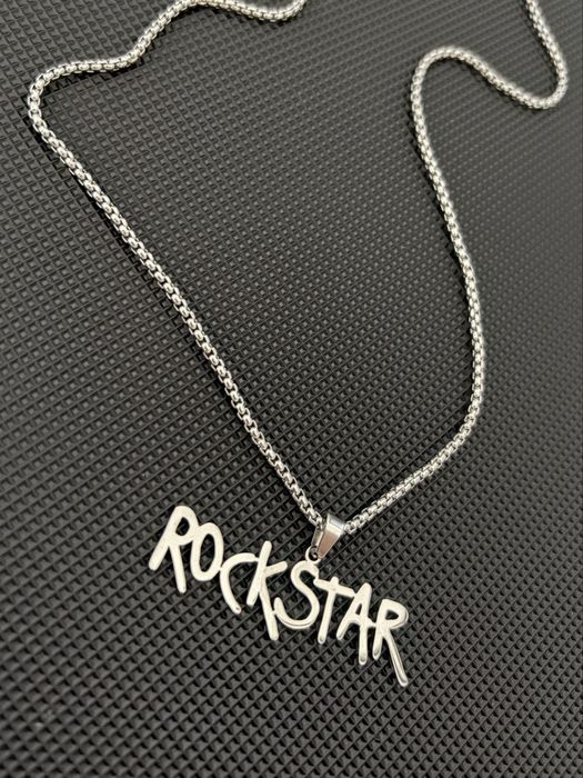 Naszyjnik lańcuszek Rockstar zawieszka