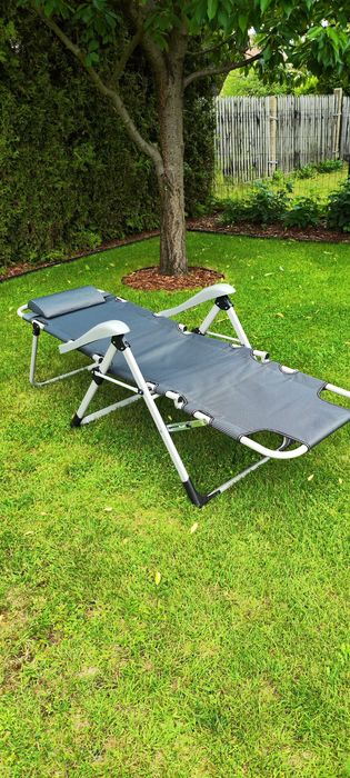 NOWY! Leżak plażowy, fotel ogrodowy  Elden atrepis 180 stopni