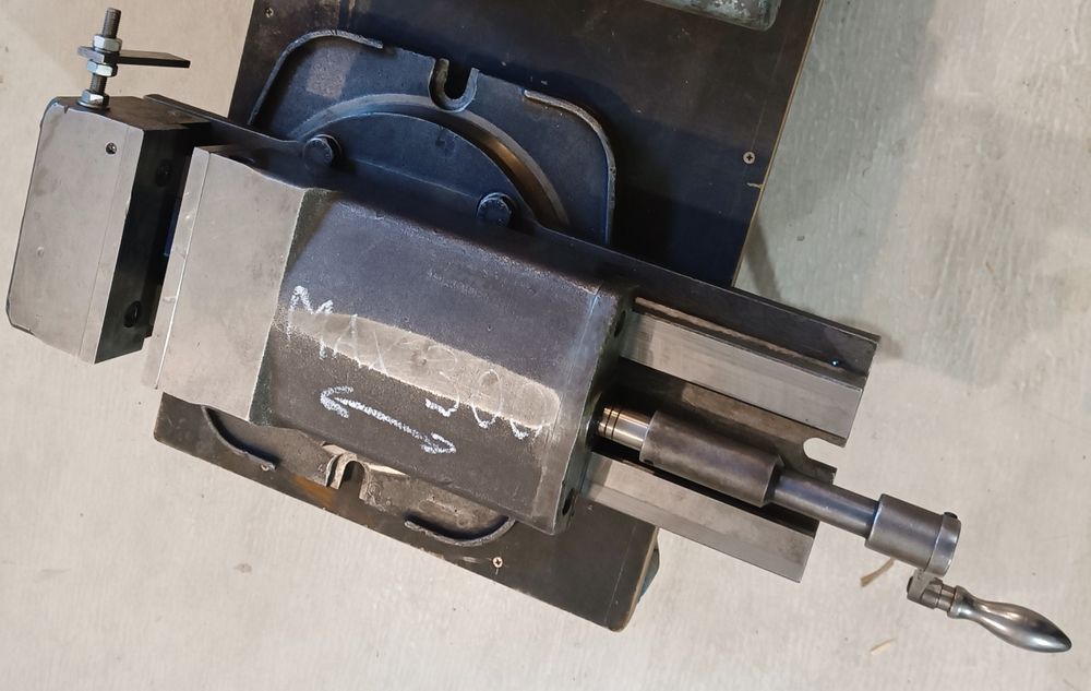 Imadło maszynowe hydrauliczne Hilma