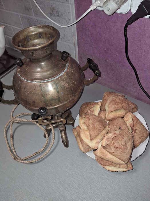 Вінтажний латунний самовар «Куля» 1975 р. СРСР (3л)