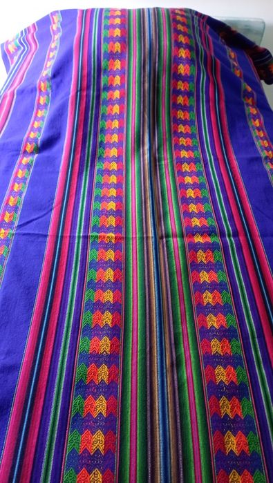 Colcha de algodão artesanal