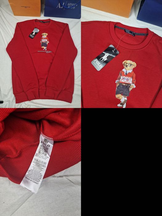 Bluza męska okrągla Ralph Lauren mis burberry  premium RL